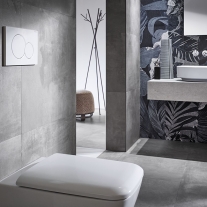 Geberit, Icon, capac wc cu soft close, 36.5x44.9 cm , duroplast